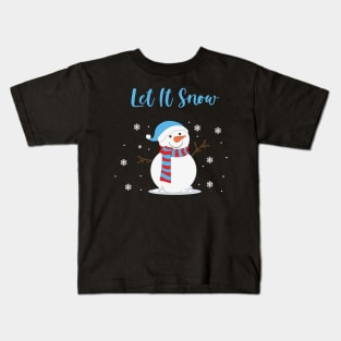 Let It Snow Kids T-Shirt